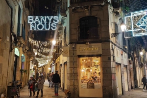 バルセロナ：クリスマスライトと隠れた街並みを巡るウォーキングツアーをご案内します