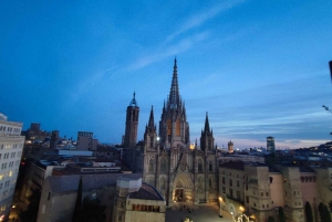 バルセロナ：クリスマスライトと隠れた街並みを巡るウォーキングツアーをご案内します