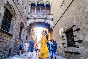 Barcelone : hélicoptère, tour en bateau et visite à pied de la vieille ville