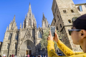 Barcelona: Helicopter, Walking, and Sailing 360º City Tour