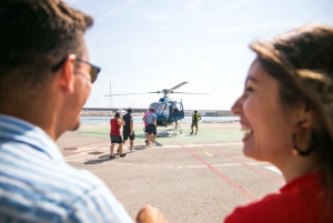 Barcelona: Helicopter, Walking, and Sailing 360º City Tour
