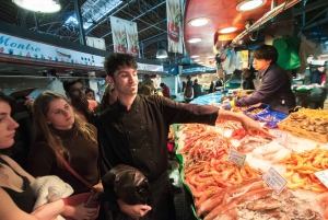 Barcelona: Paella Cooking Experience & Boqueria Market Tour
