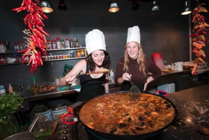 Barcelona: Paella Cooking Experience & Boqueria Market Tour