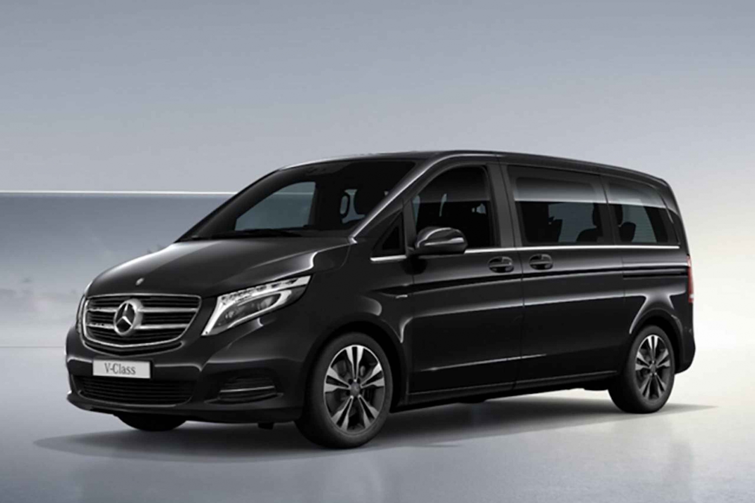 Barcelone : Transfert privé du PORT à la ville Van Mercedes 7 pax