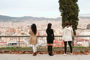 Destaques: Sagrada Família, Parque Güell, Montjuïc e Bairro Gótico