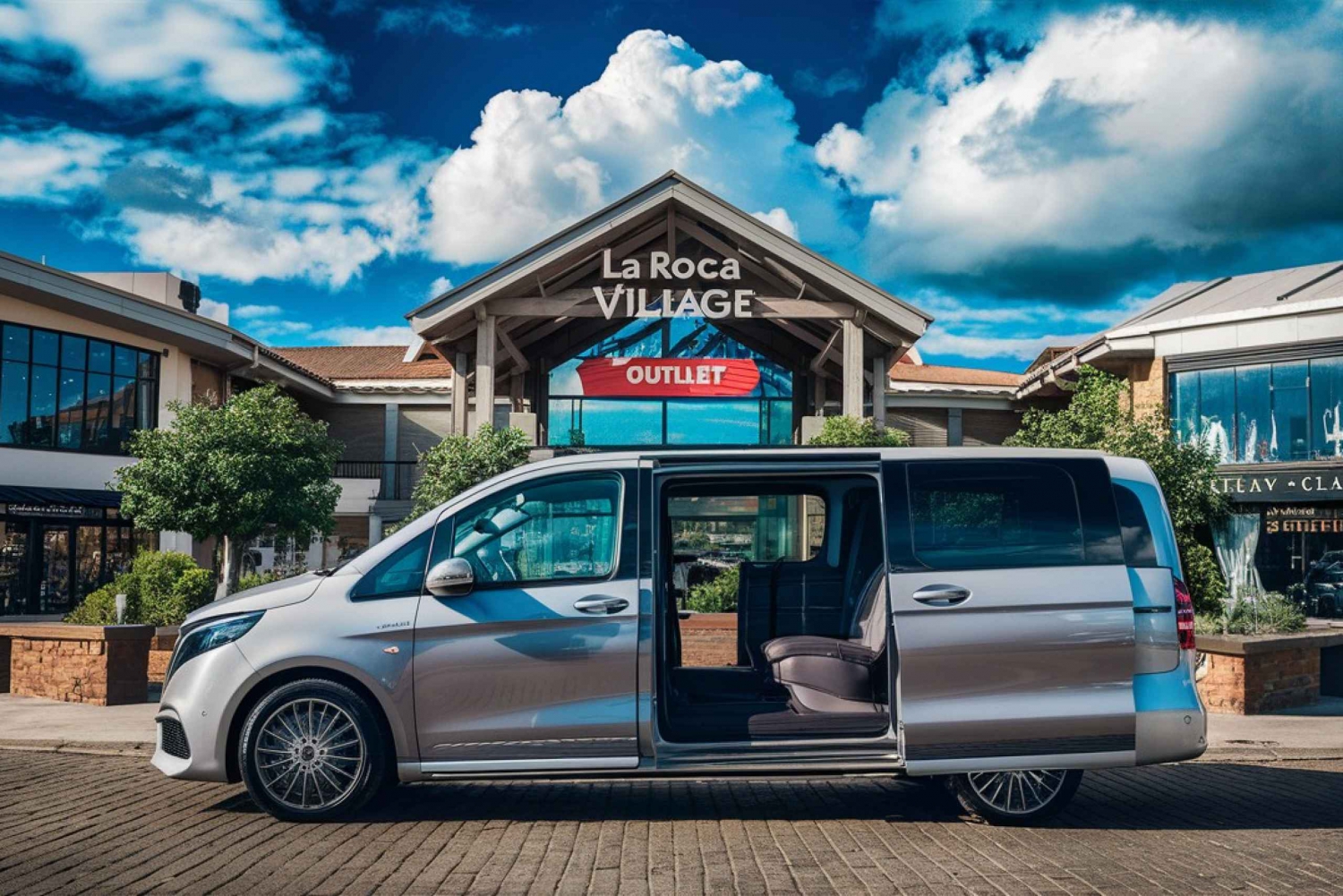 バルセロナ発：ラ・ロカ・ビレッジ・アウトレットへの移動