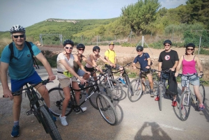 From Sitges: Cycling Tour with Winery visit and Tasting