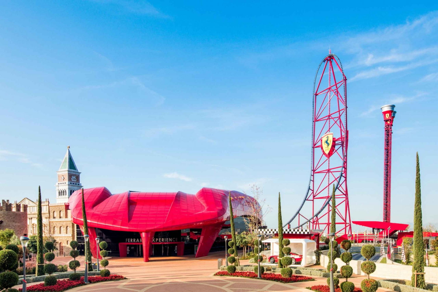 PortAventura i kraina Ferrari: 1-dniowa wycieczka z Barcelony