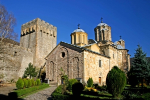 From Belgrade: Manasija Monastery and Resava Cave Tour