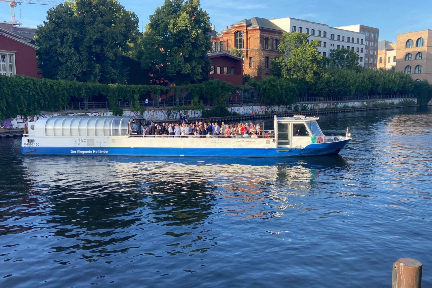 Berlijn: Dinner Cruise op de Spree met Prosecco