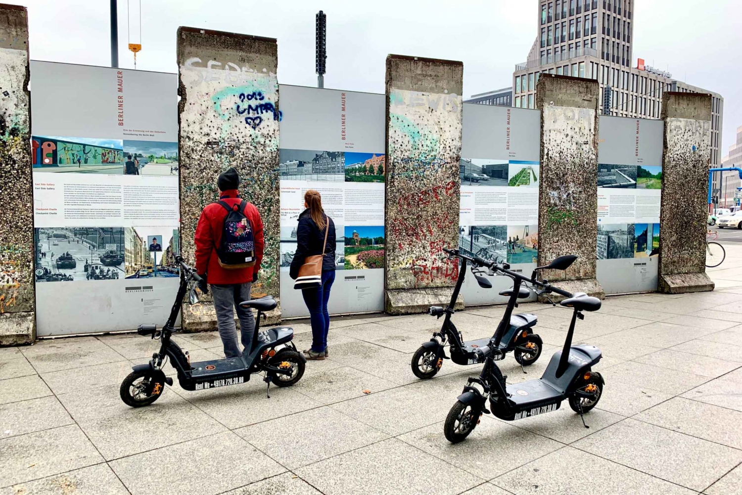 Berlin : Circuit d'aventure en scooter électrique