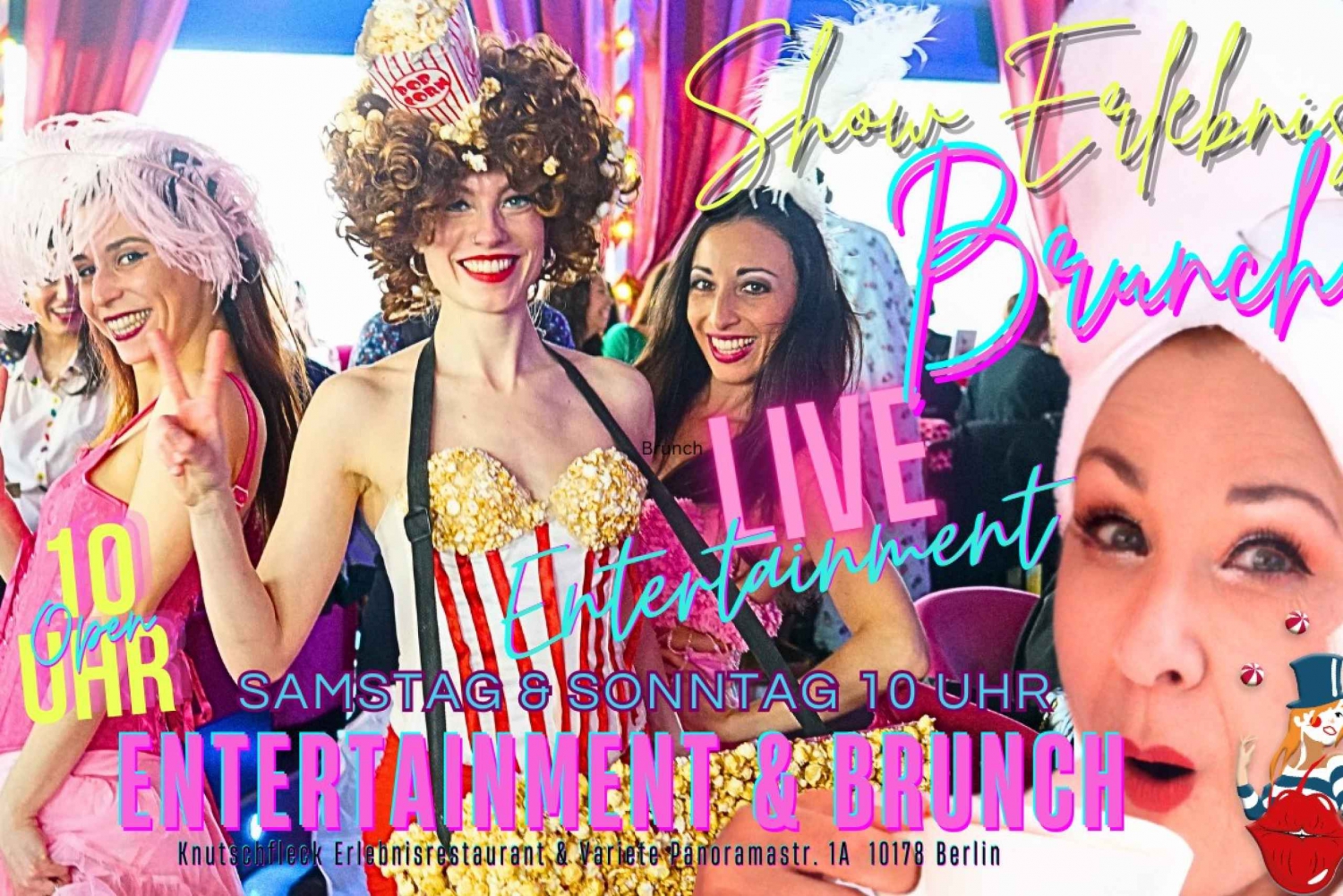 suprise-brunch at adventure restaurant Knutschfleck Berlin