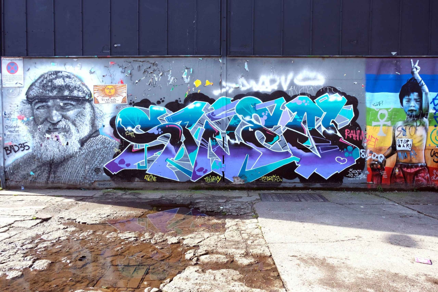 Le mura di Berlino: tour dell'arte di strada con un artista