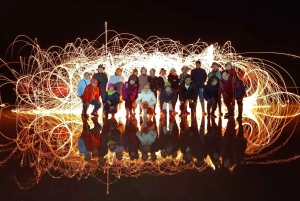 Salar de Uyuni: Sunset and stars with local operator