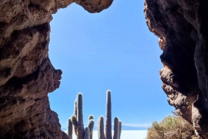 SALAR DE UYUNI:,retket majesteettiselle Uyunin suolatasangolle