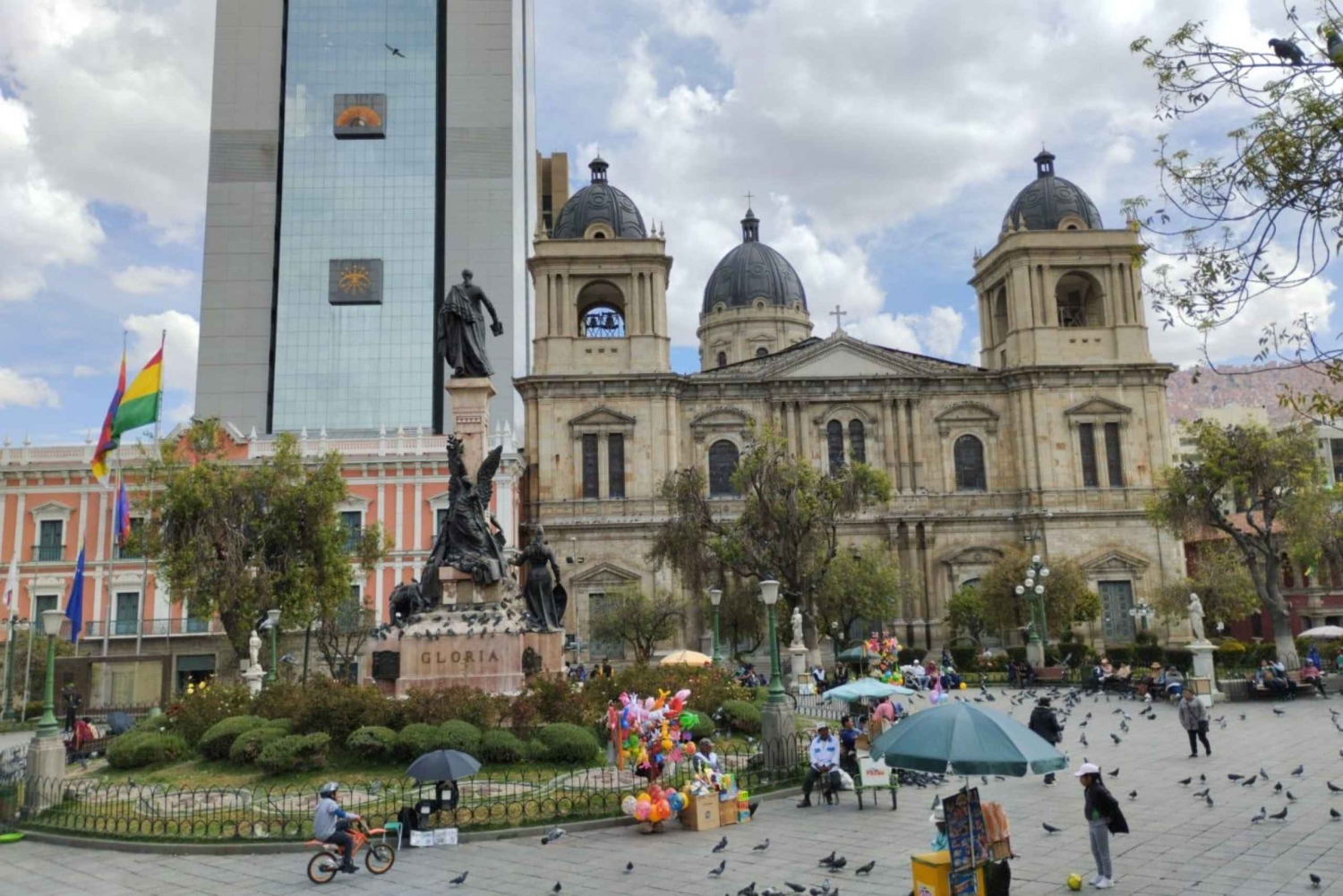 Walking city tour La Paz