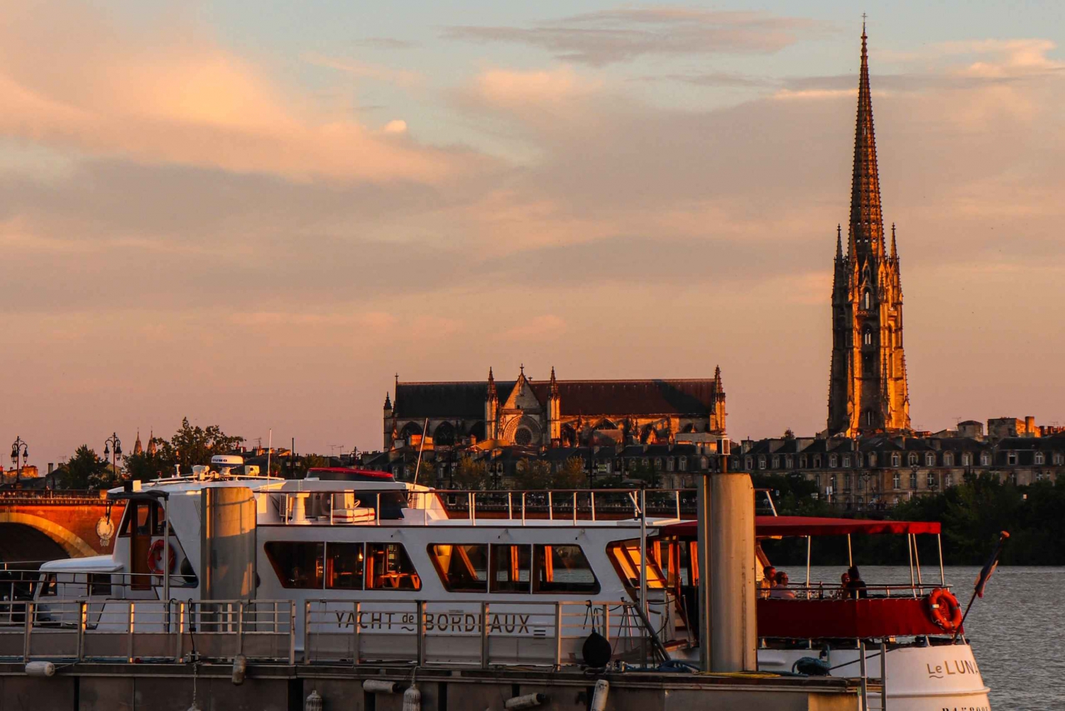 Bordeaux: Garonne riviercruise met brunch