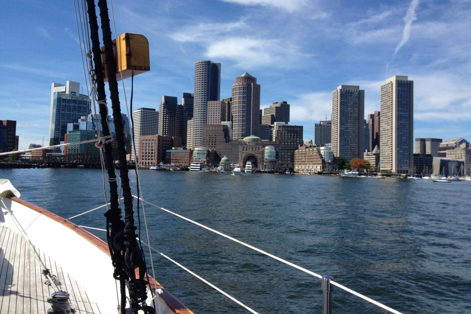 Boston: Sejltur i havnen i centrum
