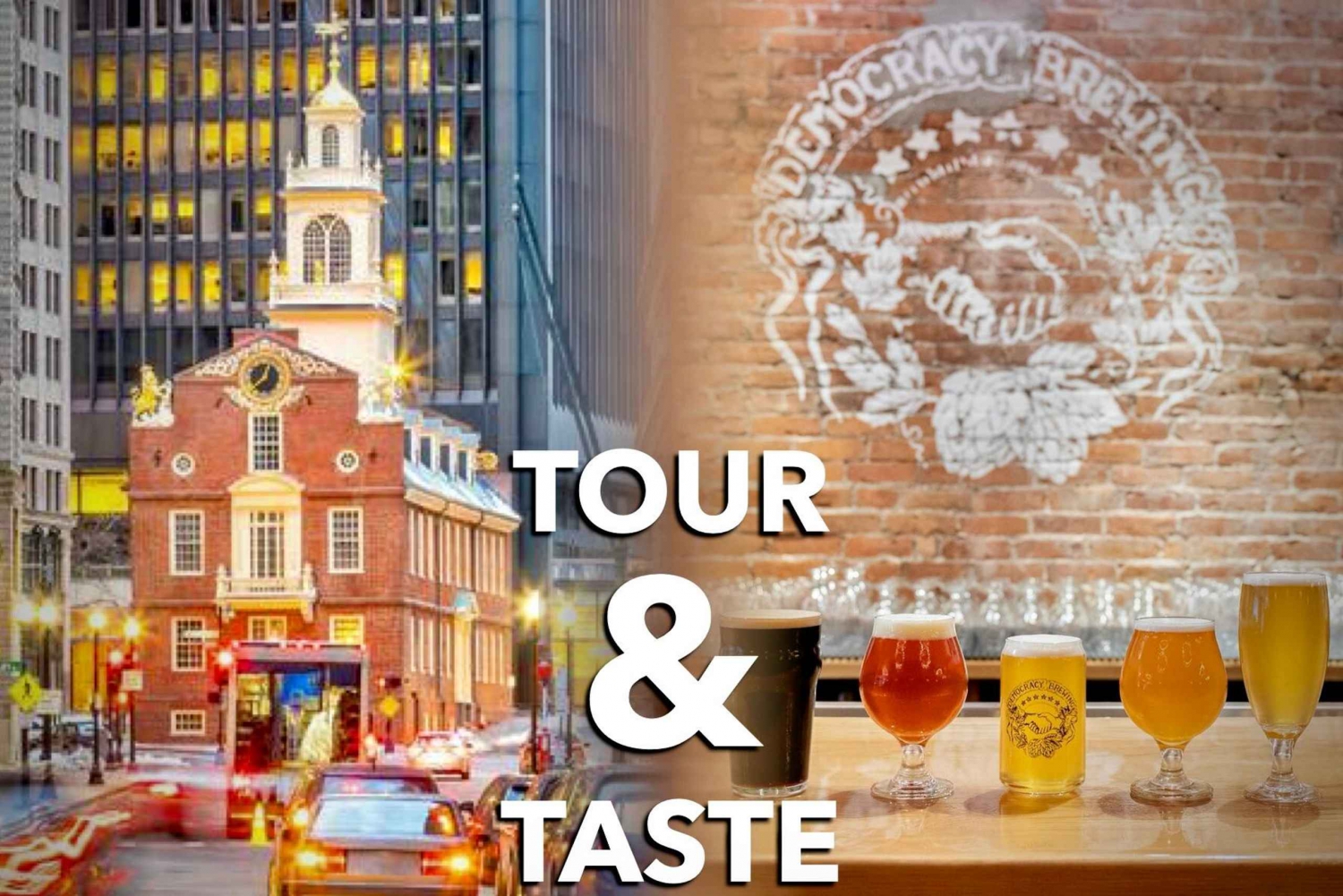 Boston: Freedom Trail Geschiedenis Tour en Brouwerij Proeven