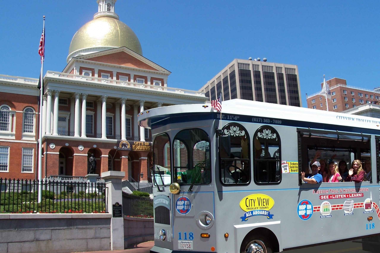 Boston: Hop-On, Hop-Off 20+ stop med billet til trolley