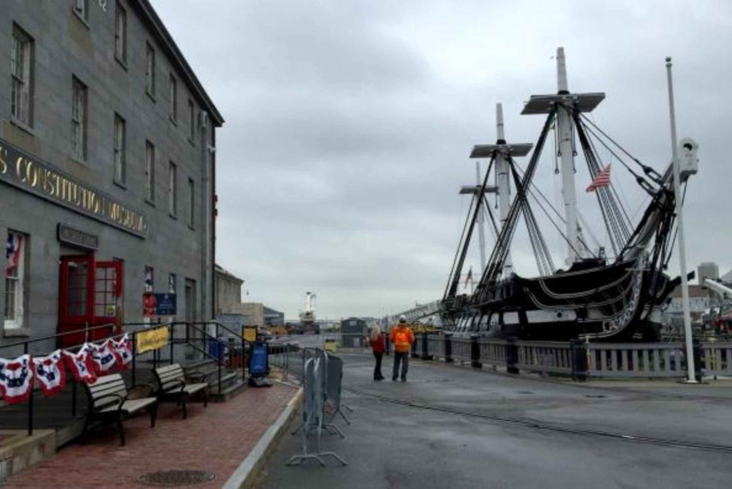 Boston: Donatie voor toegang tot het USS Constitution Museum