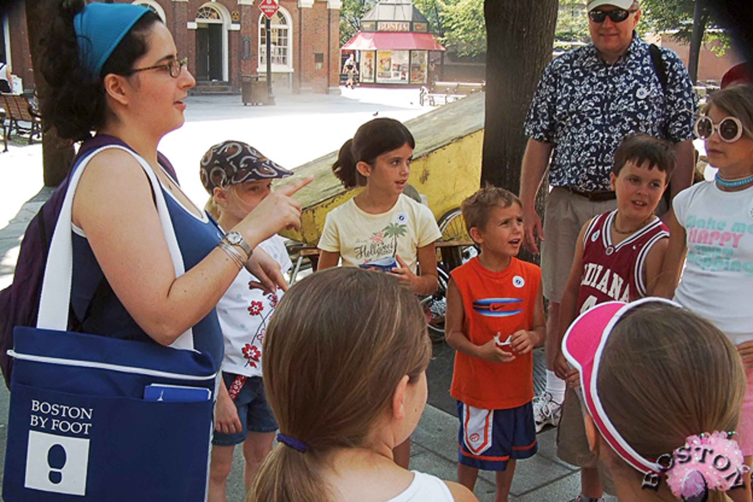 Wycieczka piesza po Bostonie dla dzieci