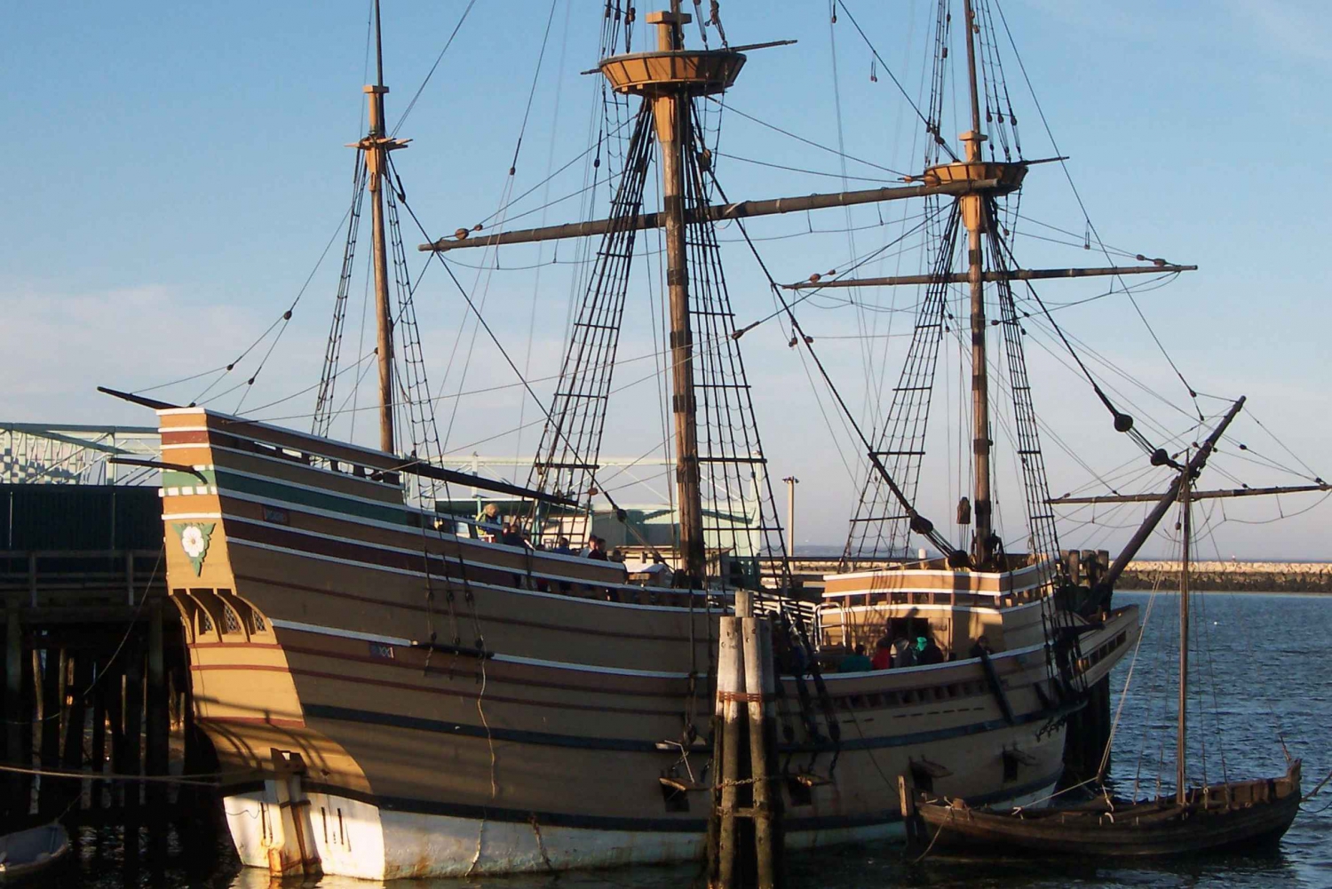 De Viagem de 1 dia a Quincy, Plymouth e Mayflower II