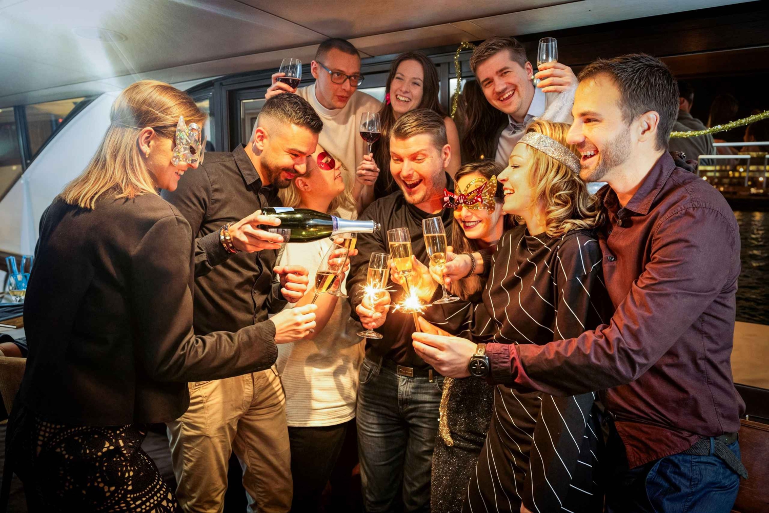 Budapest : croisière Prosecco à minuit