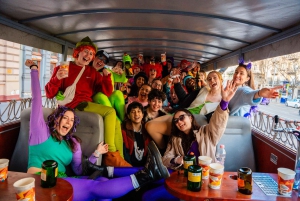 Budapest: Private Bustour mit unbegrenztem Bier