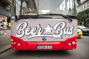 Budapest: Private Bustour mit unbegrenztem Bier