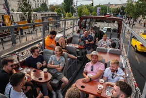 Budapest: Private Bustour mit unbegrenztem Bier