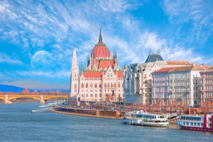 Privat överföring: Wien till Budapest med 2 timmars sightseeing
