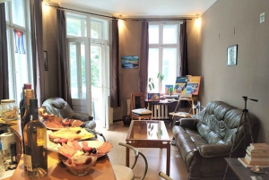 Degustación de rakia añejado premium búlgaro, embutidos y encurtidos