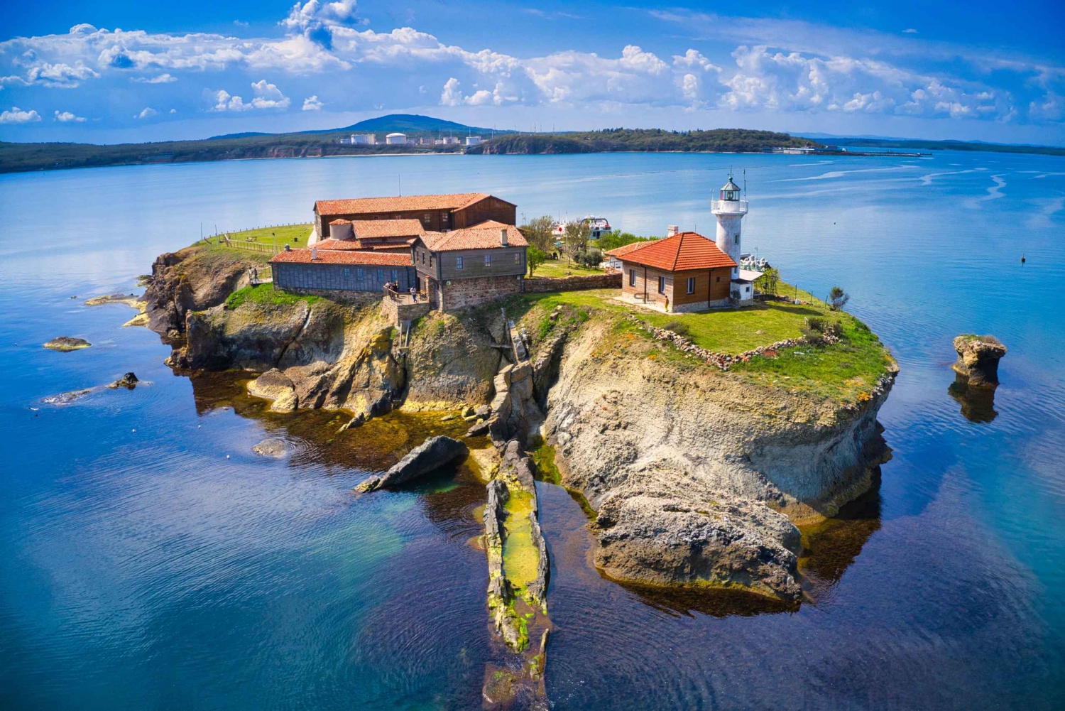 Île Anastasia - Journée entière de croisière VIP en catamaran