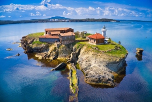 Île Anastasia - Journée entière de croisière VIP en catamaran