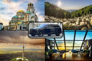 Sofia fra toppen og Alexander Nevski-katedralen