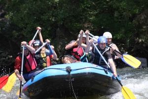 Au départ de Sofia : Rafting sur la rivière Struma et visite du monastère de Rila