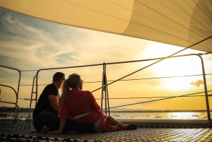 Sunny Beach: Katamarankryssning i solnedgången med middag och prosecco