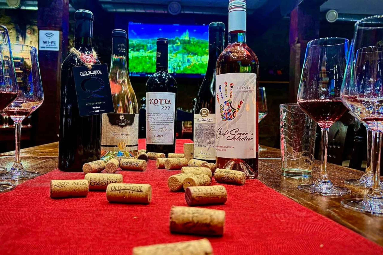 Veliko Tarnovo : 5 vins locaux accompagnés d'amuse-bouches bulgares