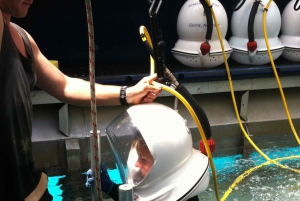 Cairns: Green Island and Seawalker Helmet Dive Combo