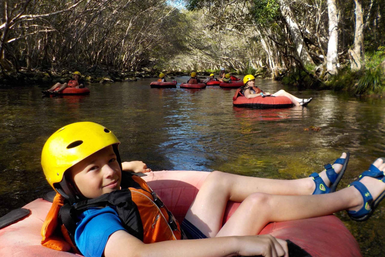 From Cairns and Northern Beaches: Rainforest River Tubing