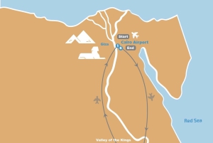 Circuit de 9 jours en Égypte : pyramides du Caire, Louxor, Assouan et croisière sur le Nil