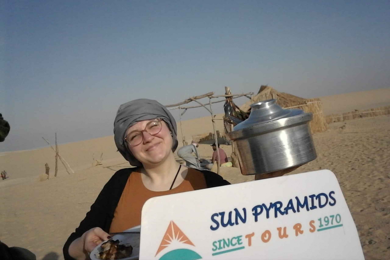 Il Cairo: avventura di 2 giorni nel campo privato di Bahariya e del Deserto Bianco