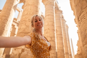 Kairo: 4-dages Nile-krydstogt til Luxor med ballon og fly