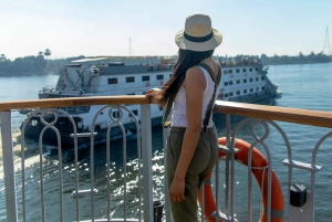 Kairo: 4-dages Nile-krydstogt til Luxor med ballon og fly