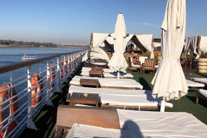 Kairo: 4-dages Nile-krydstogt til Luxor med ballon og fly