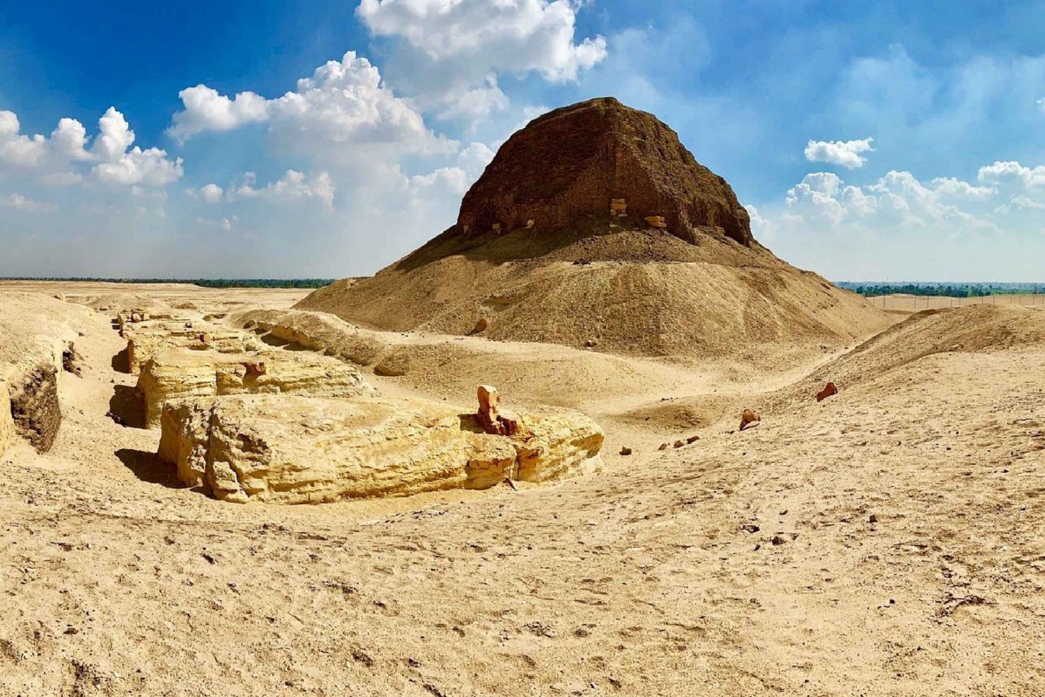 Fra Kairo: Privat dagstur til El Fayoum-pyramiderne