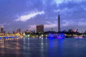 Cairo: Middagskrydstogt på Nilen med underholdning