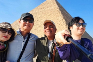 Le Caire : Pyramides de Gizeh, Citadelle et Vieux Caire visite privée d'une journée