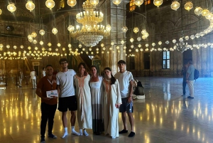 Le Caire : Pyramides de Gizeh, Citadelle et Vieux Caire visite privée d'une journée